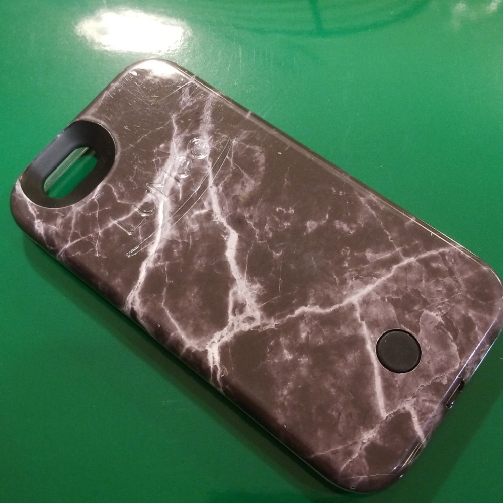 LuMee iPhone 6S Marble Like New